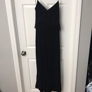 BCBG Blk spghtti strap gown -Formal!